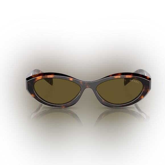 Prada Brown Tortoiseshell Eyewear - Picture 8 of 8